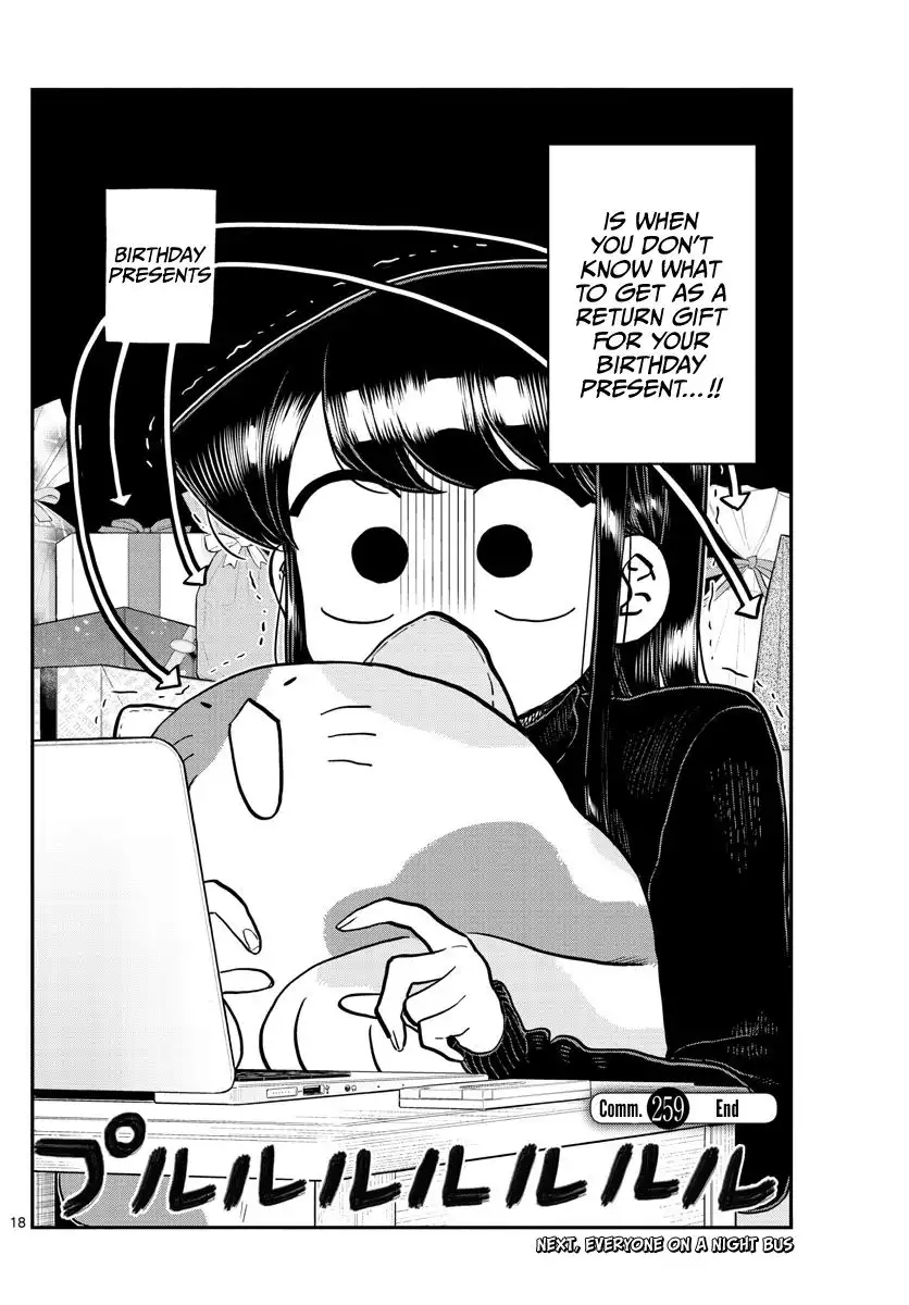 Komi-san wa Komyushou Desu Chapter 259 18